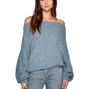 Free people off the shoulder sweater